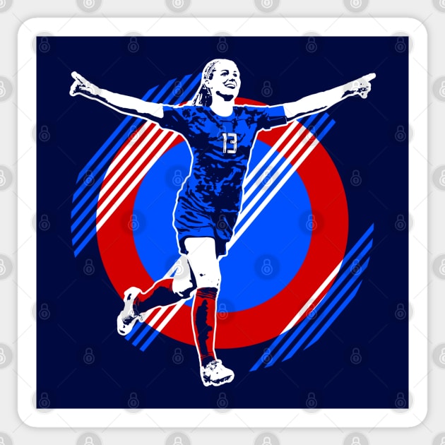 Alex Morgan Sticker by StripTees